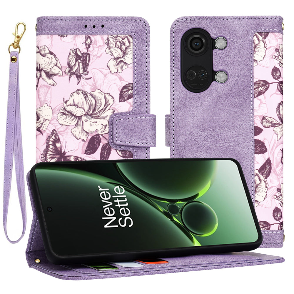Custodia per OnePlus Nord 3, Techsuit, FlipCraft, Viola
