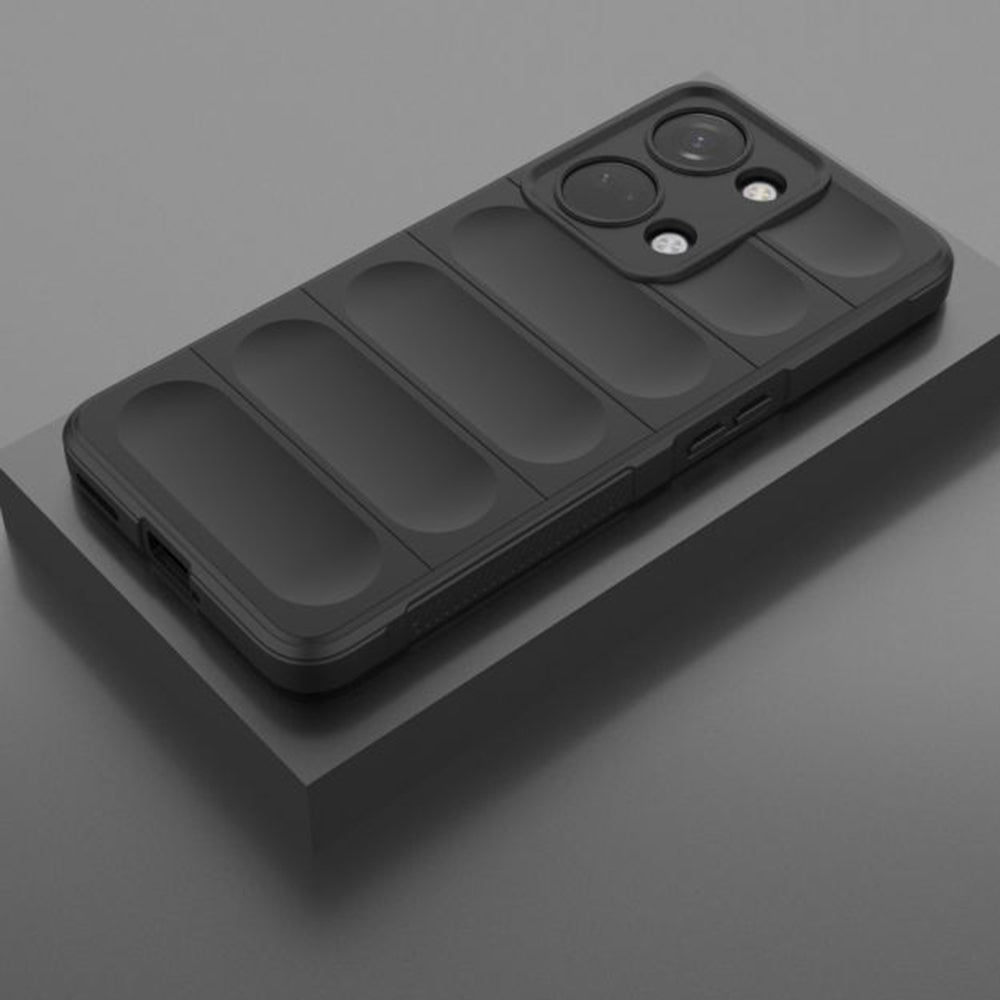 Custodia per OnePlus Nord 3, Techsuit, Magic Shield, Nera