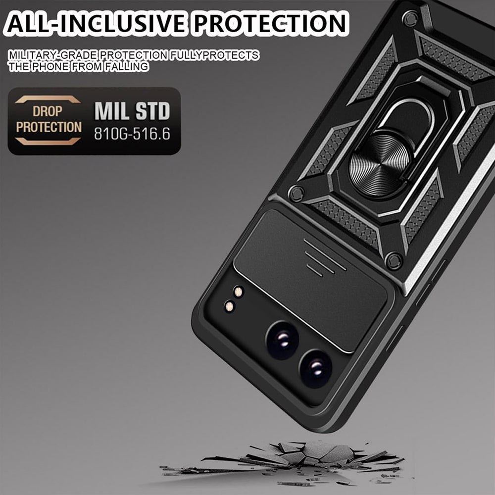 Custodia per OnePlus Nord 4, Techsuit, CamShield, Blu
