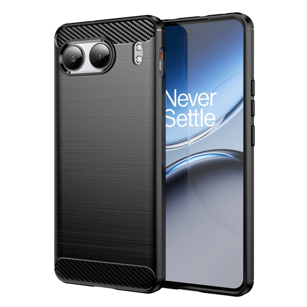 Custodia per OnePlus Nord 4, Techsuit, Carbonio, Nera