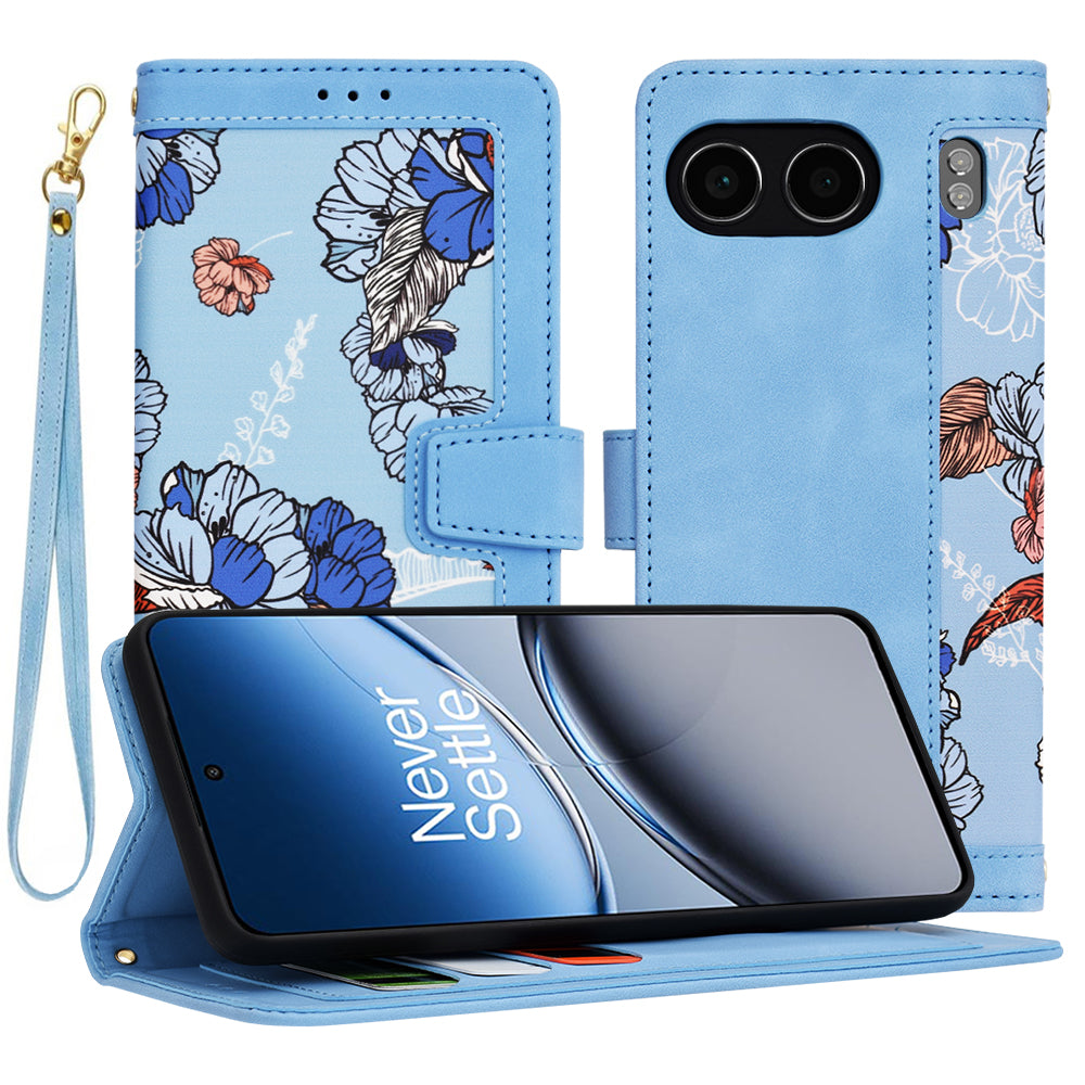 Custodia per OnePlus Nord 4, Techsuit, FlipCraft, Blu