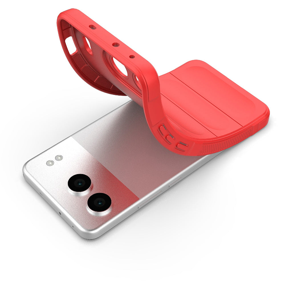 Custodia per OnePlus Nord 4, Techsuit, Magic Shield, Nera