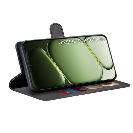 Custodia per OnePlus Nord 6, Techsuit, Diary Book, Nera