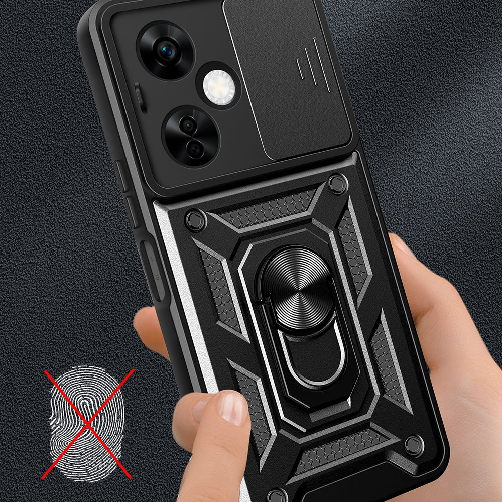 Custodia per OnePlus Nord CE4 Lite, Techsuit, CamShield, Rosa