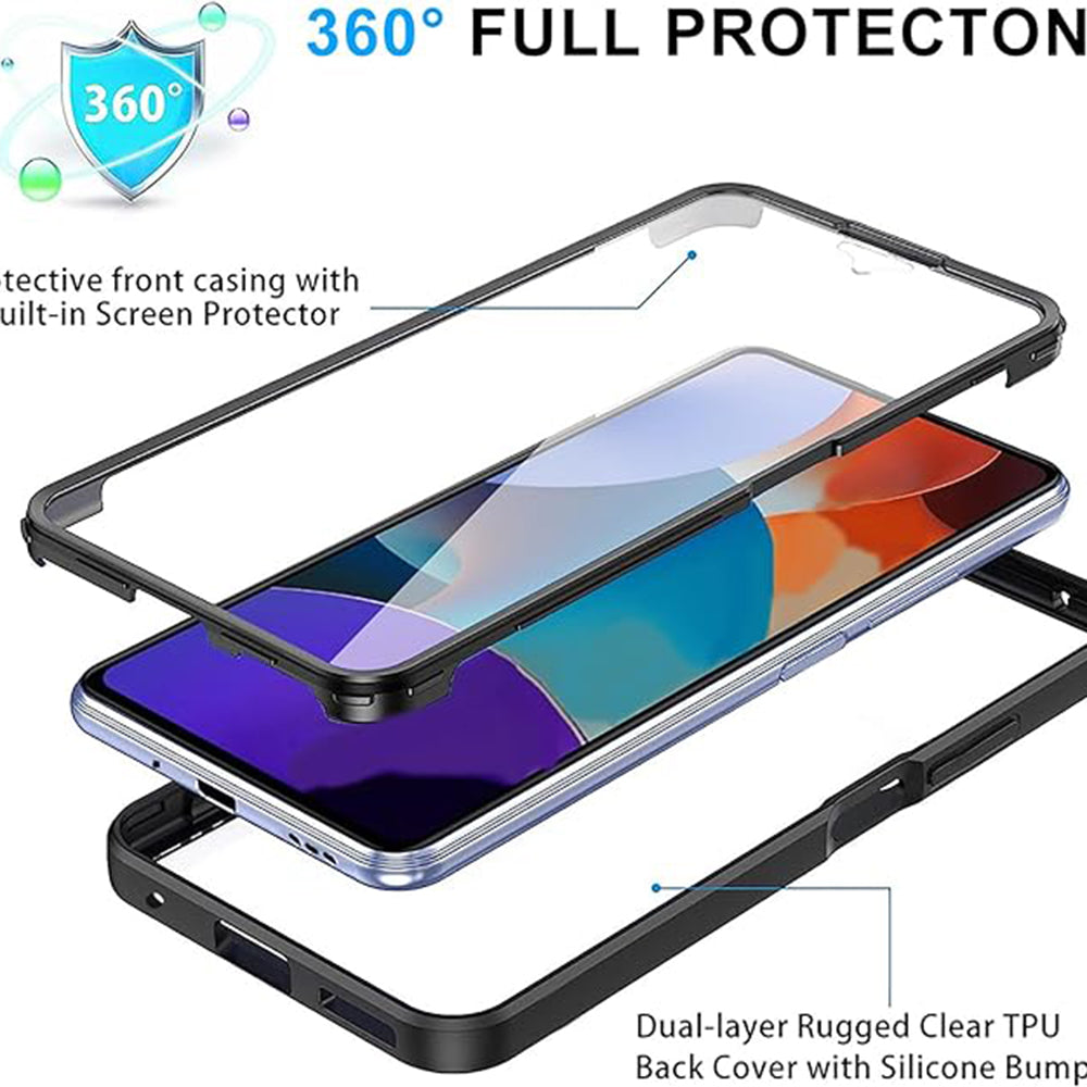 Custodia per OnePlus Nord N30 SE / Oppo A79, Techsuit, ColorVerse 360, Nera