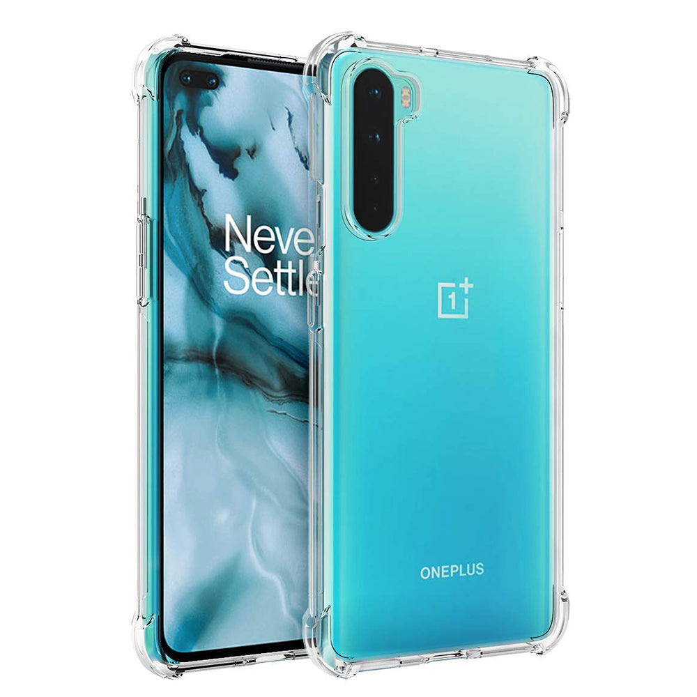 Custodia per OnePlus Nord, Techsuit, Shockproof Clear, Trasparente