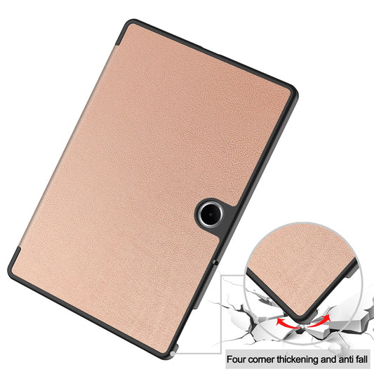 Custodia per OnePlus Pad Lite / Oppo Pad SE, Techsuit, FoldPro, Rosa Dorato