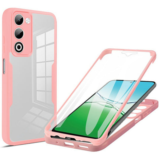 Custodia per Oppo A5 4G / A5 5G, Techsuit, ColorVerse 360, Rosa