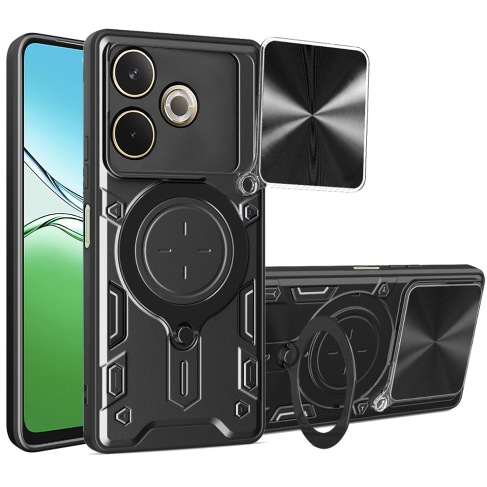 Custodia per Oppo A5 Pro 4G / A5 Pro, Techsuit, CamGuard Pro, Nera