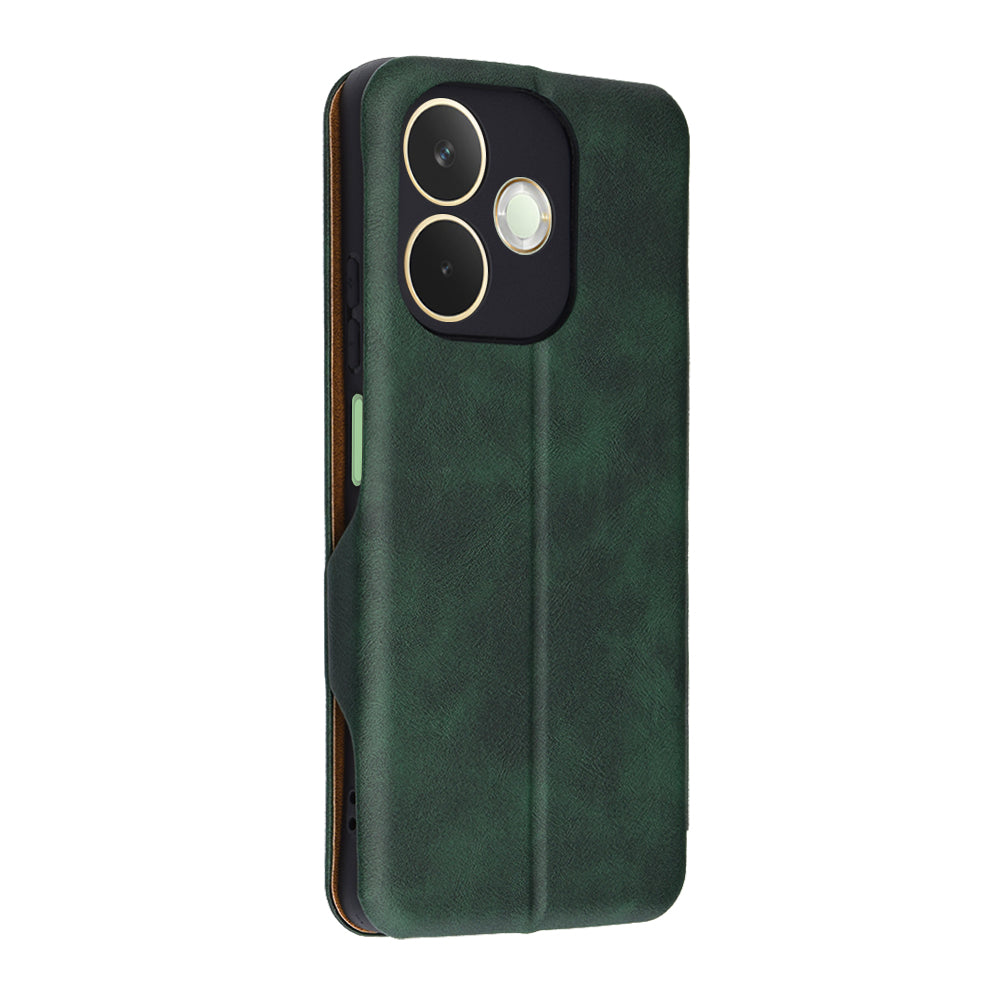 Custodia per Oppo A5 Pro 4G / A5 Pro, Techsuit, Safe Wallet Plus, Verde