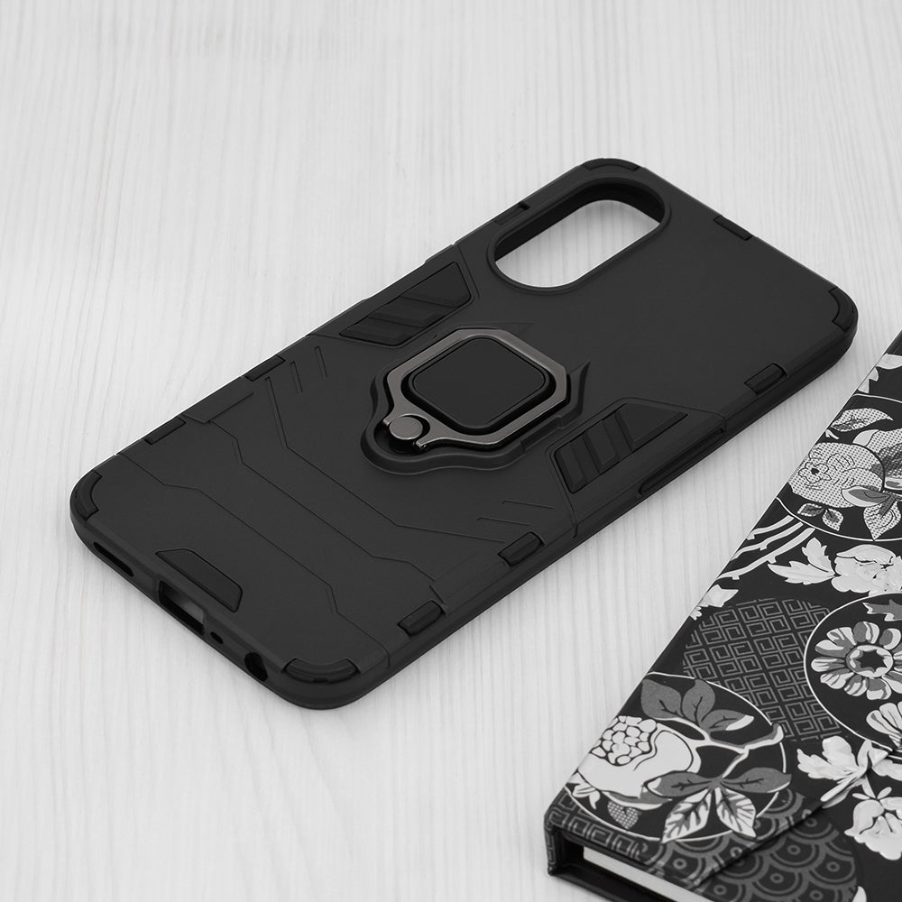 Custodia per Oppo A58 5G / A78 5G, Techsuit, Shield, Nera