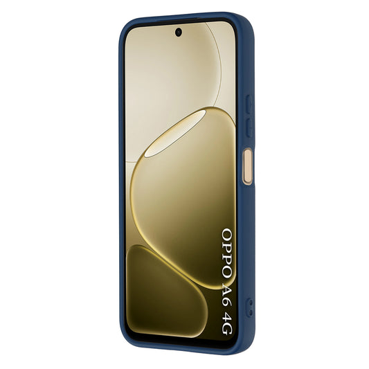 Custodia per Oppo A6 4G, Techsuit, SoftFlex, Blu Marino