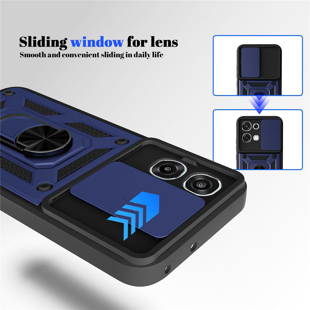 Custodia per Oppo A6 Pro 5G / A6 Pro 4G, Techsuit, CamShield, Nera