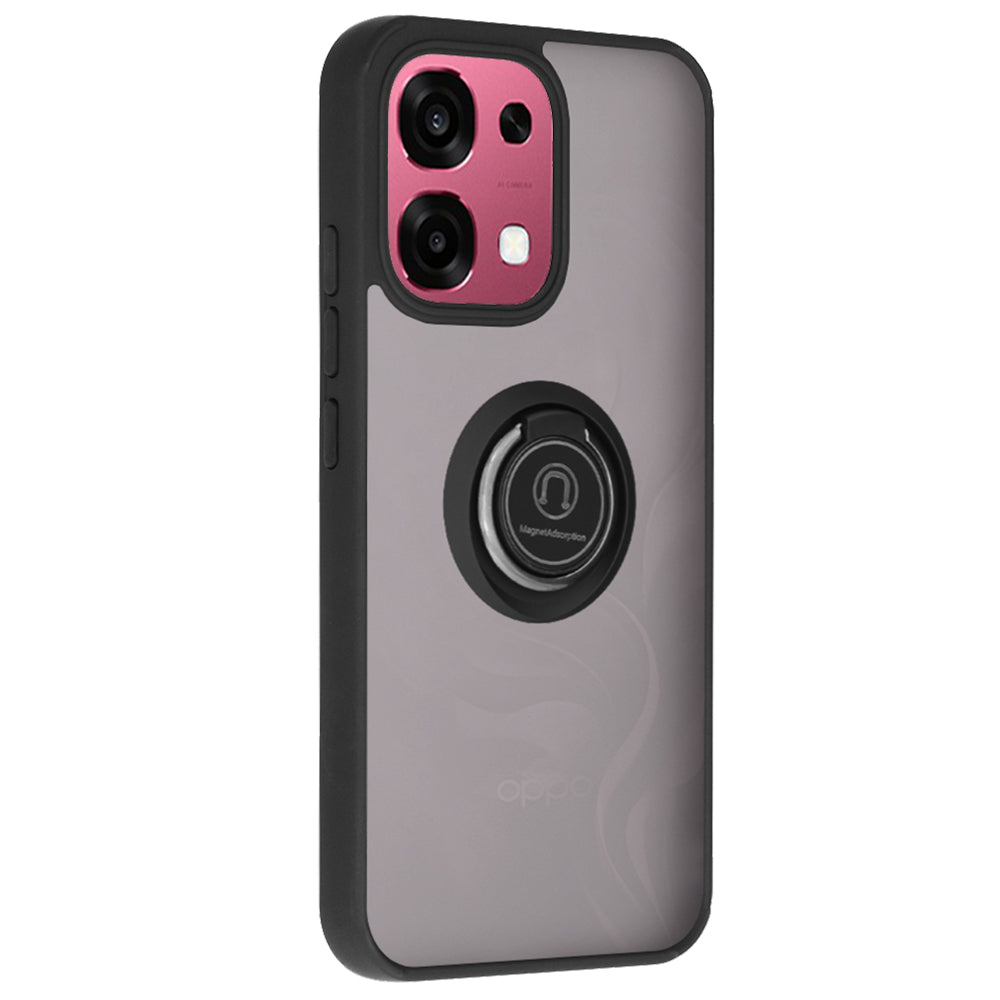 Custodia per Oppo A6 Pro 5G / A6 Pro 4G, Techsuit, Glinth, Nera