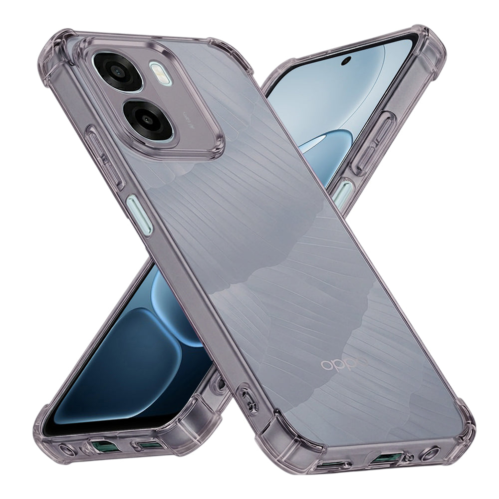 Custodia per Oppo A6k 4G / A6x 4G / A6x, Techsuit, Shockproof Clear, Fumè