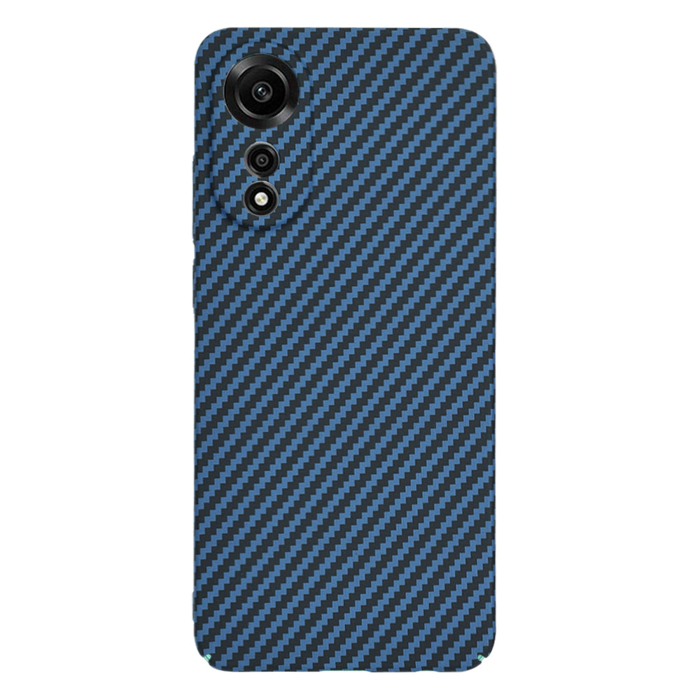Custodia per Oppo A78 4G, Techsuit, Carbonite FiberShell, Turchese