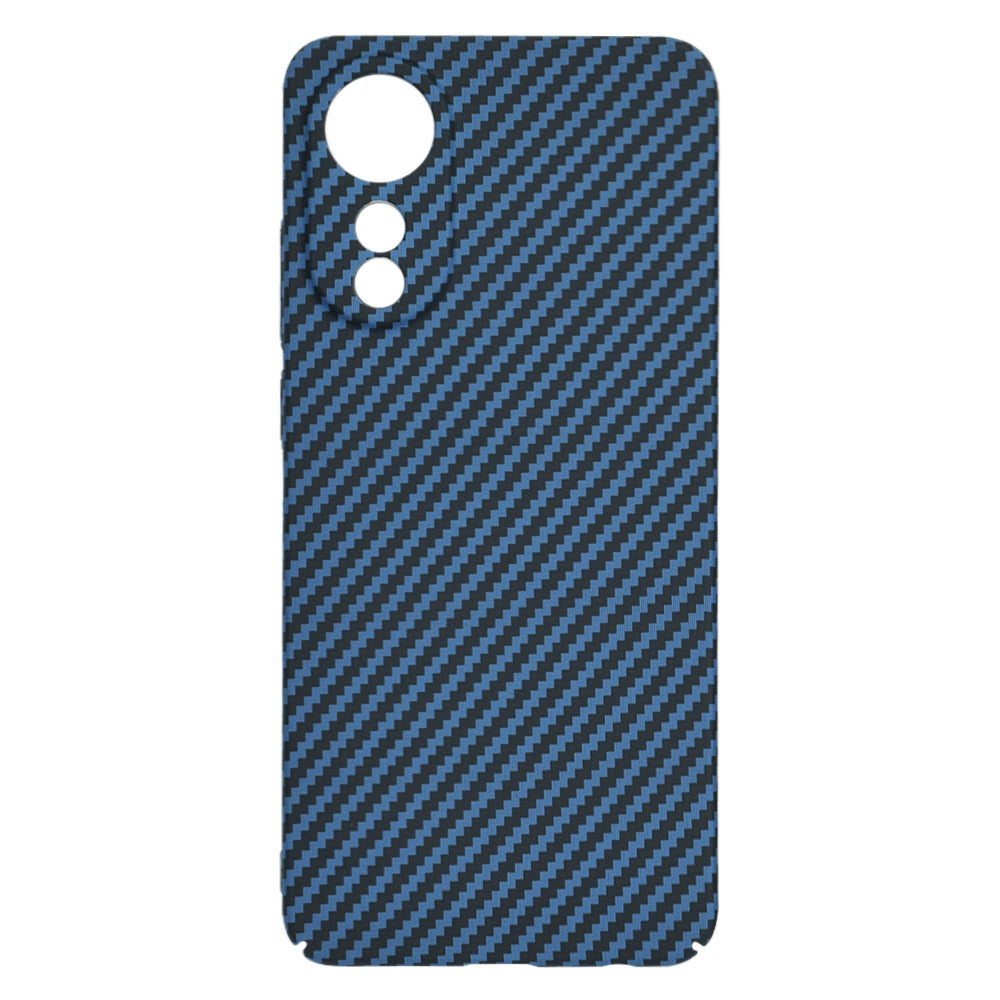 Custodia per Oppo A78 4G, Techsuit, Carbonite FiberShell, Turchese