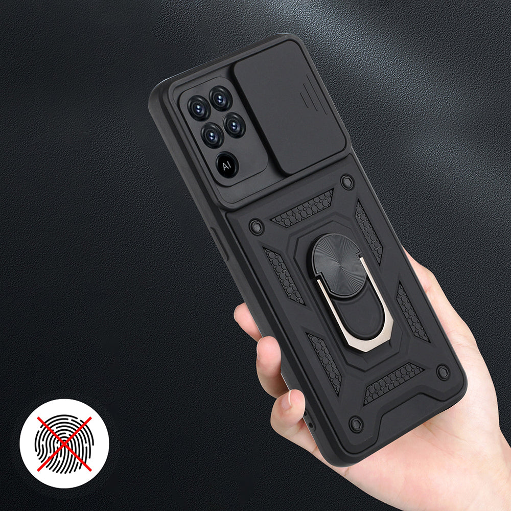 Custodia per Oppo A94 / Reno5 Lite, Techsuit, CamShield, Nera