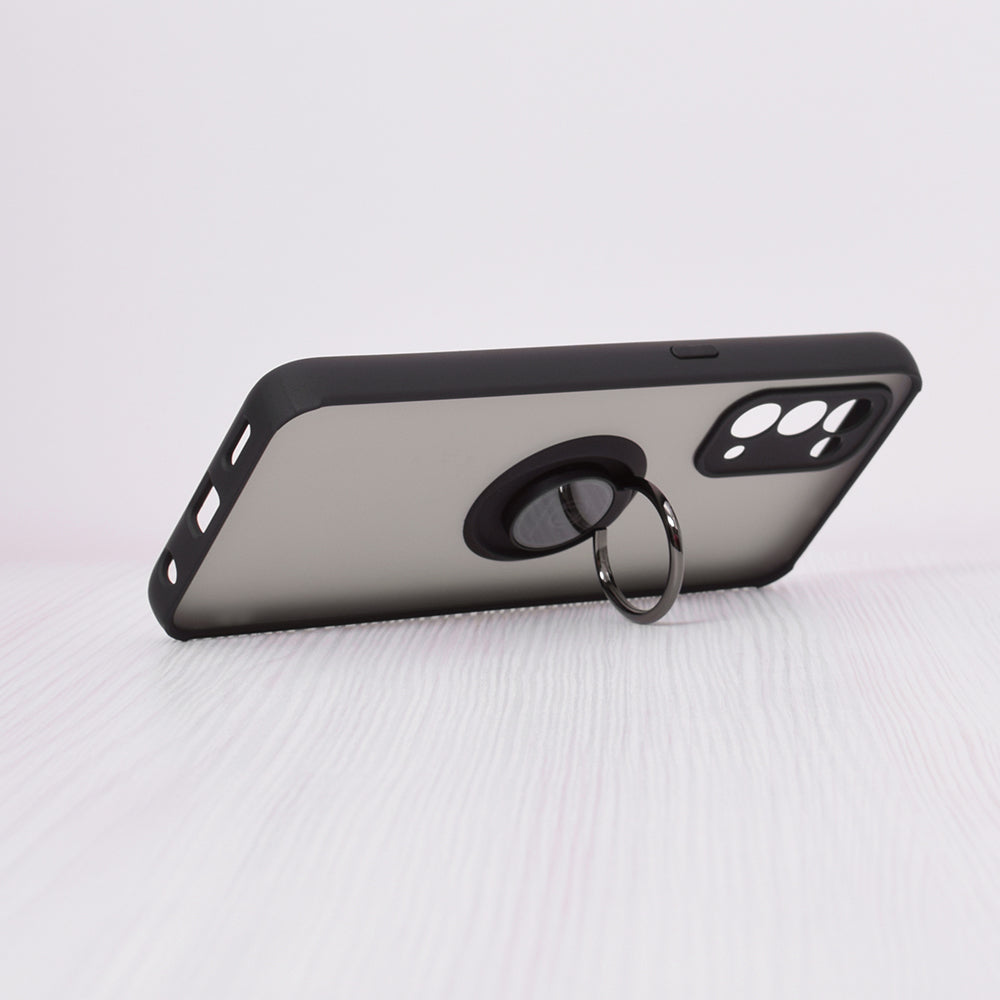 Custodia per Oppo Find X3 Lite / Reno5 5G, Techsuit, Glinth, Nera