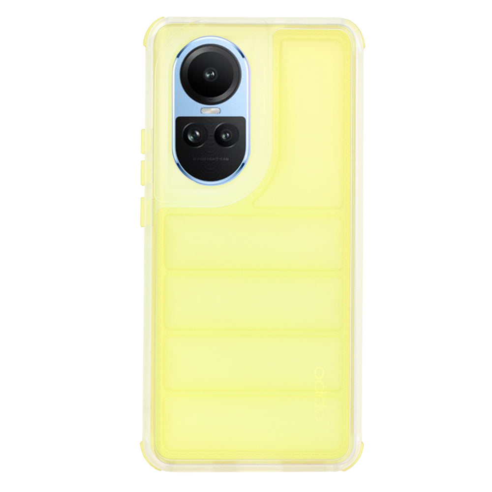 Custodia per Oppo Reno10 / Reno10 Pro, Techsuit, Wave Shield, Gialla