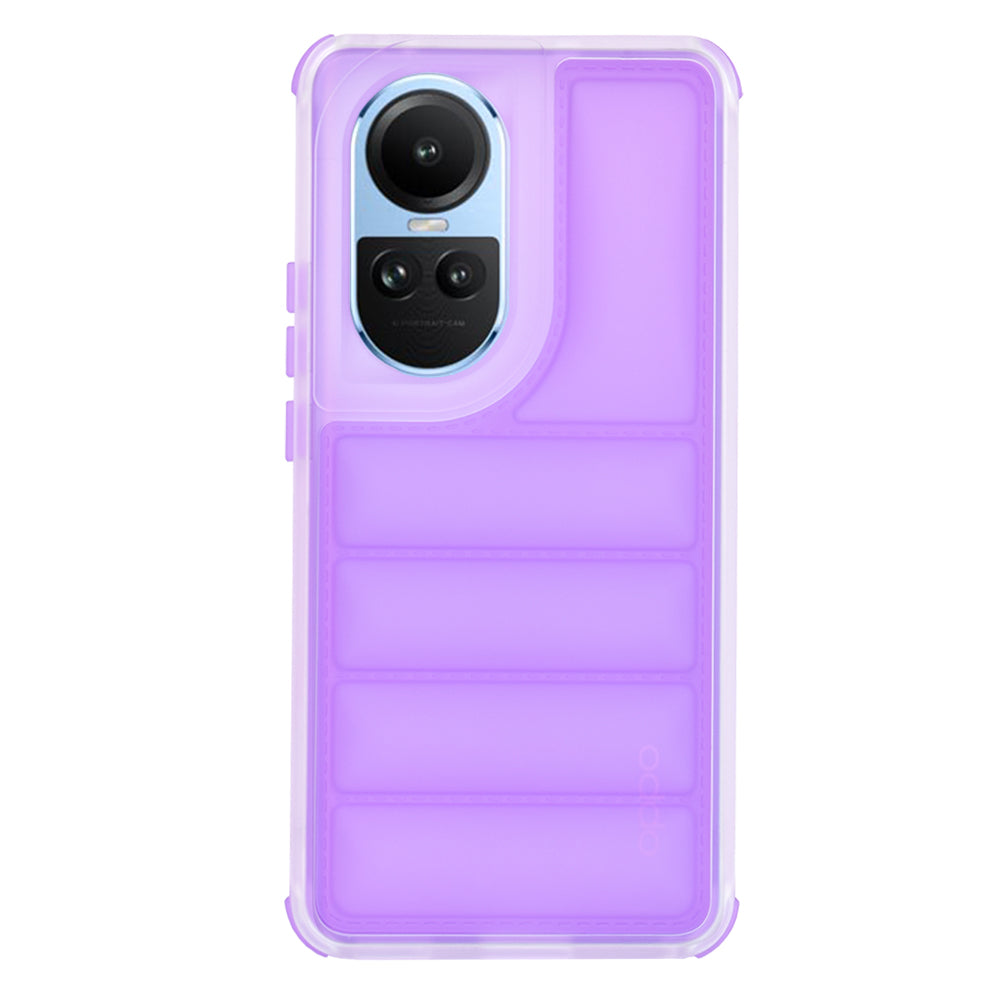 Custodia per Oppo Reno10 / Reno10 Pro, Techsuit, Wave Shield, Viola