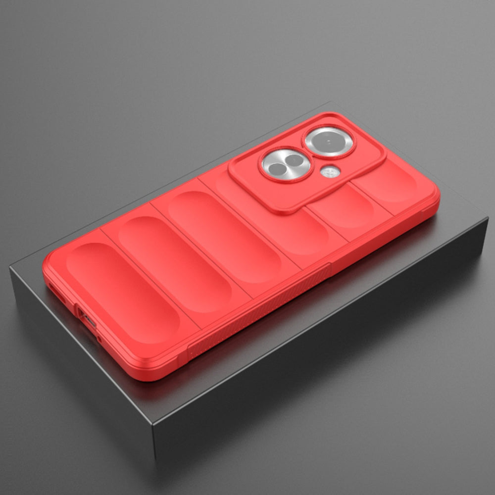 Custodia per Oppo Reno11 F, Techsuit, Magic Shield, Rossa