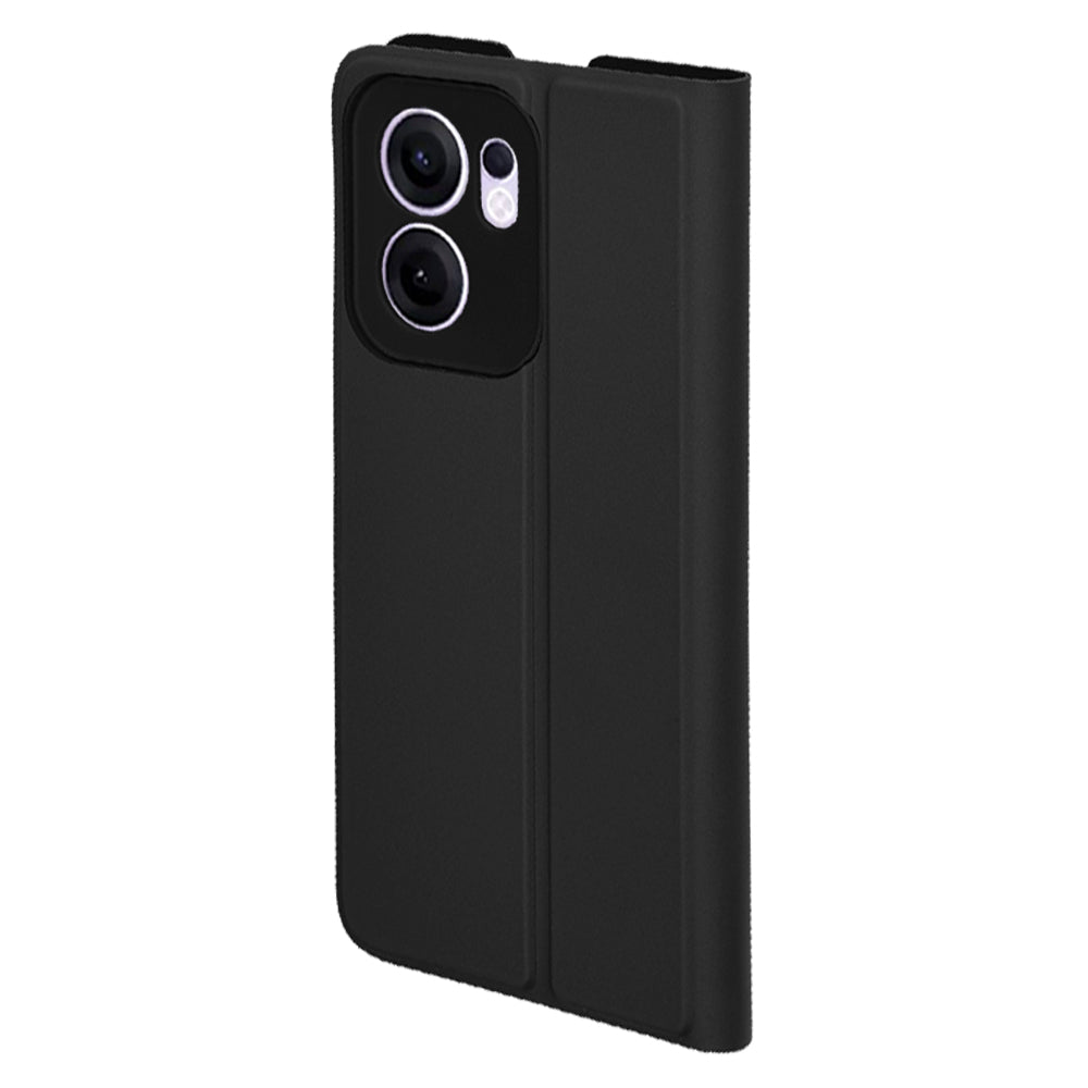 Custodia per Oppo Reno13 FS 5G / Reno13 F 4G / Reno13 F, Techsuit, Magskin Book, Nera
