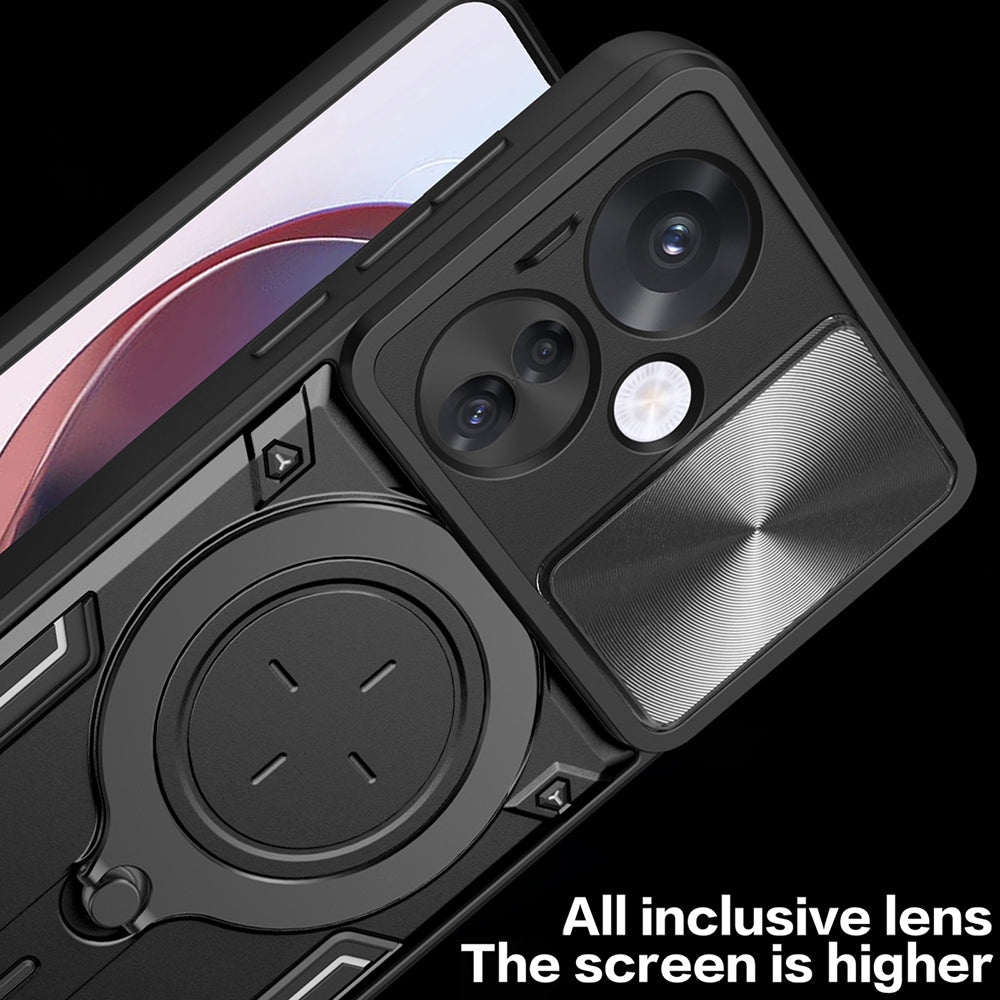 Custodia per Oppo Reno13 Pro, Techsuit, CamGuard Pro, Viola