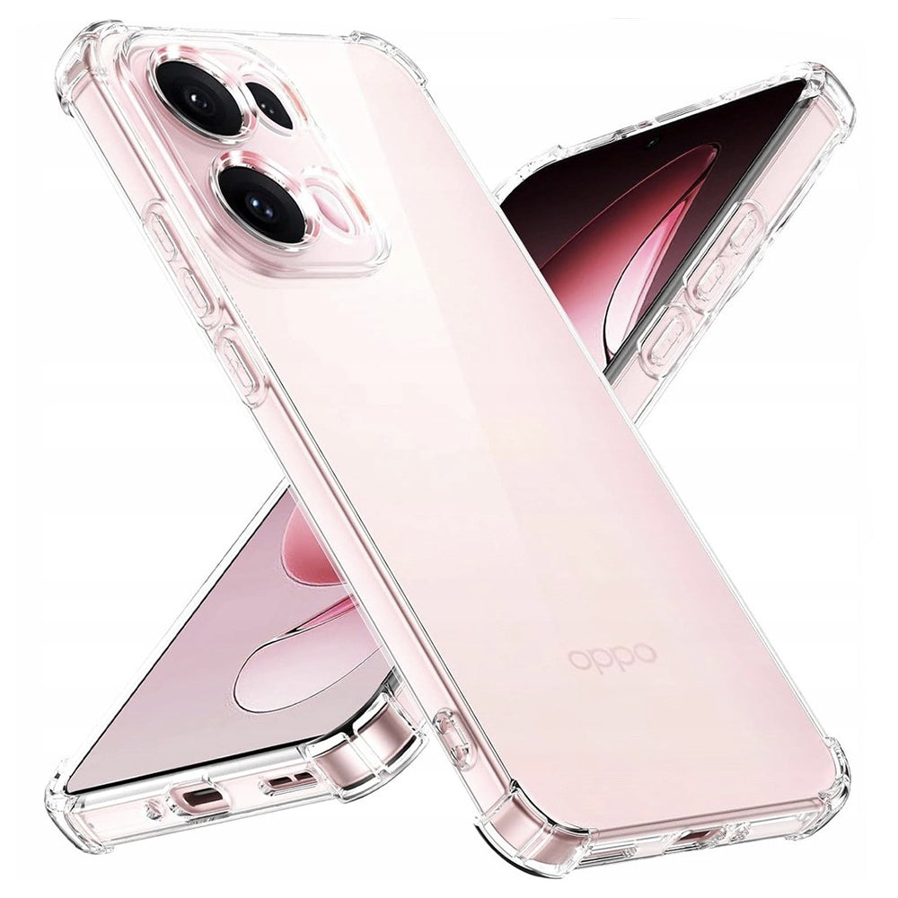 Custodia per Oppo Reno13 Pro, Techsuit, Shockproof Clear, Trasparente