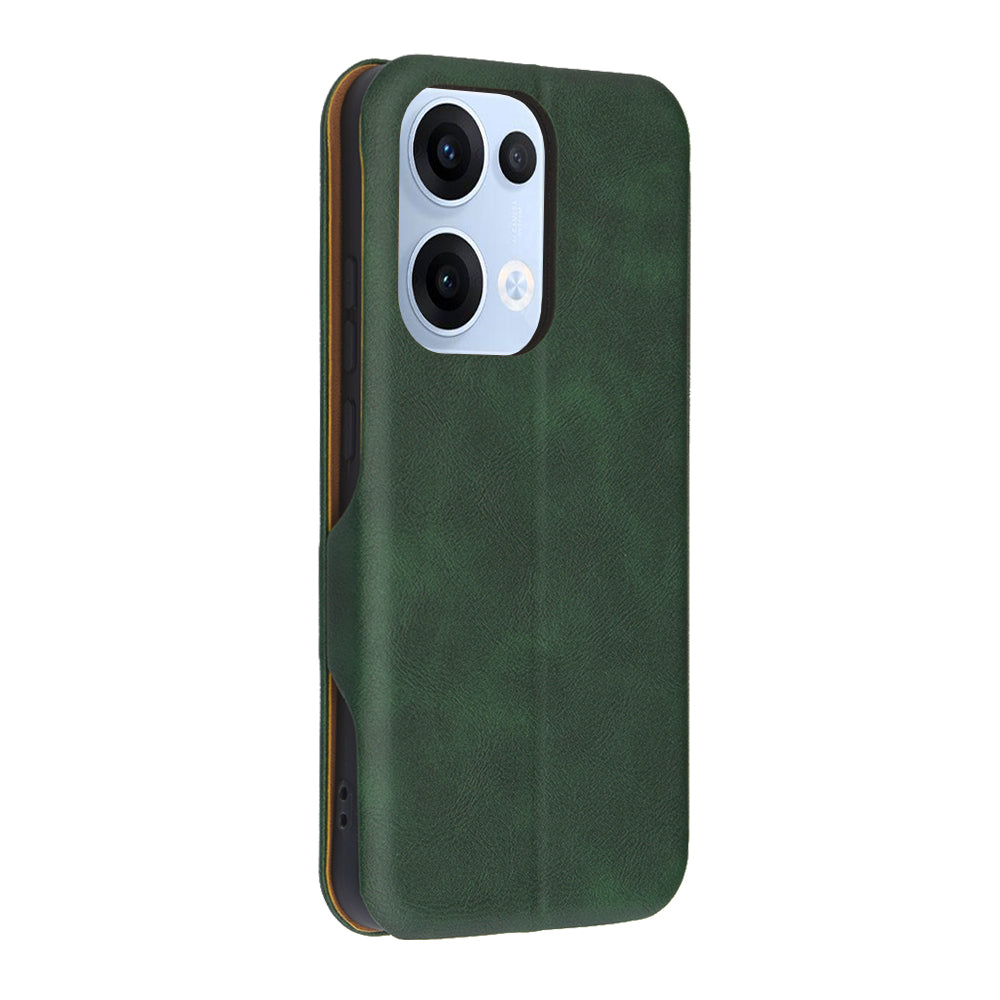 Custodia per Oppo Reno13, Techsuit, Safe Wallet Plus, Verde