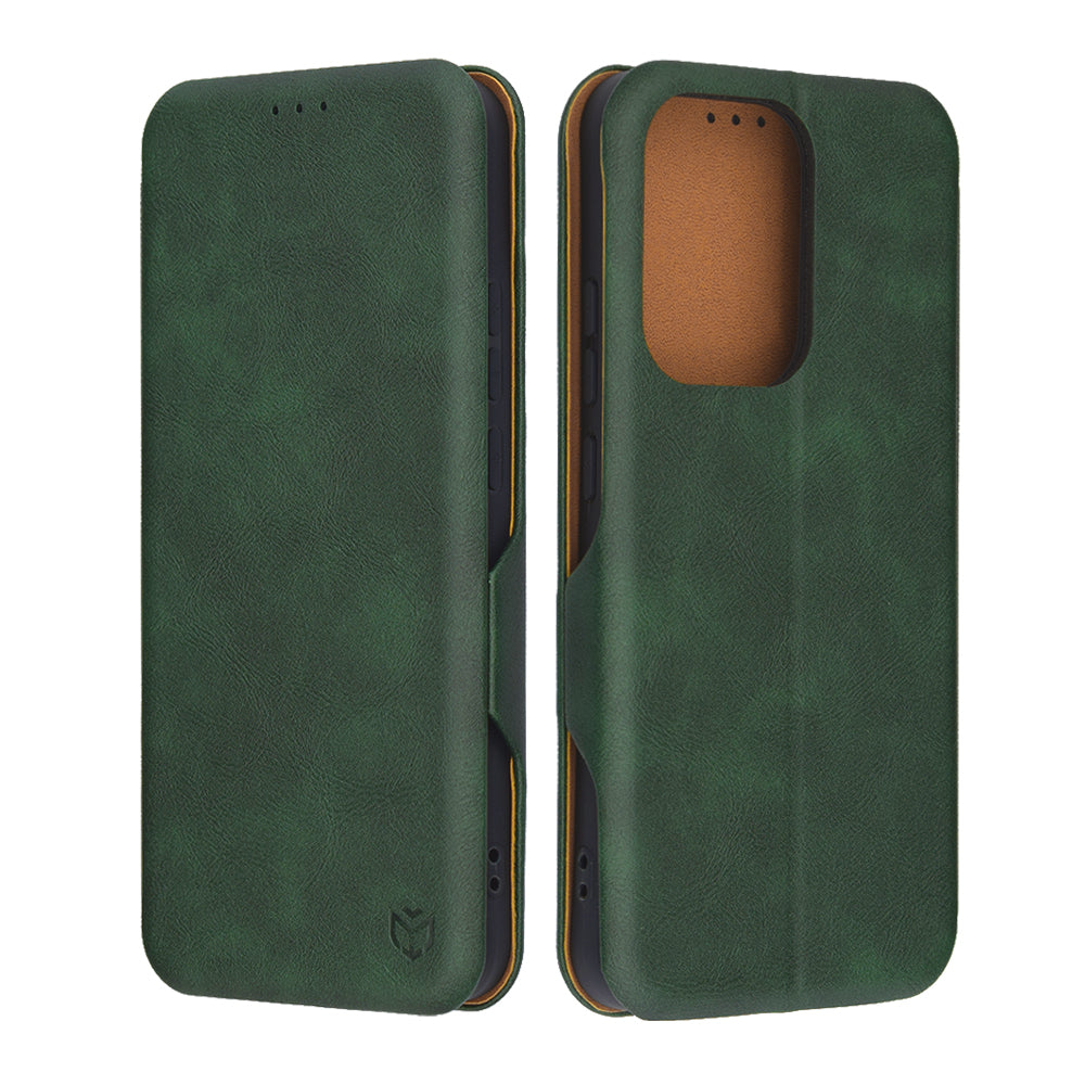 Custodia per Oppo Reno13, Techsuit, Safe Wallet Plus, Verde