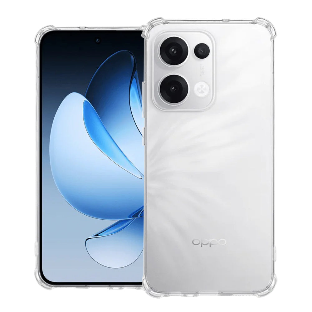 Custodia per Oppo Reno13, Techsuit, Shockproof Clear, Trasparente