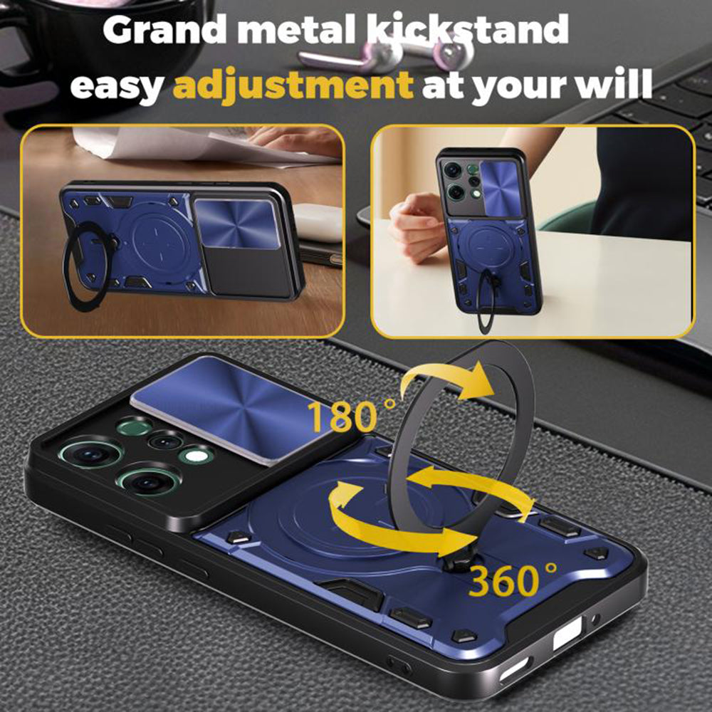 Case for Oppo Reno14 Pro, Techsuit, CamGuard Pro, Black