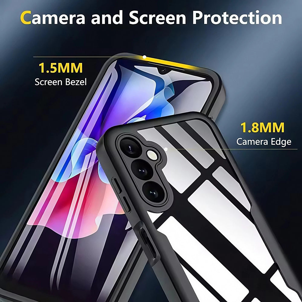 Custodia per Oppo Reno14, Techsuit, ColorVerse 360, Nera