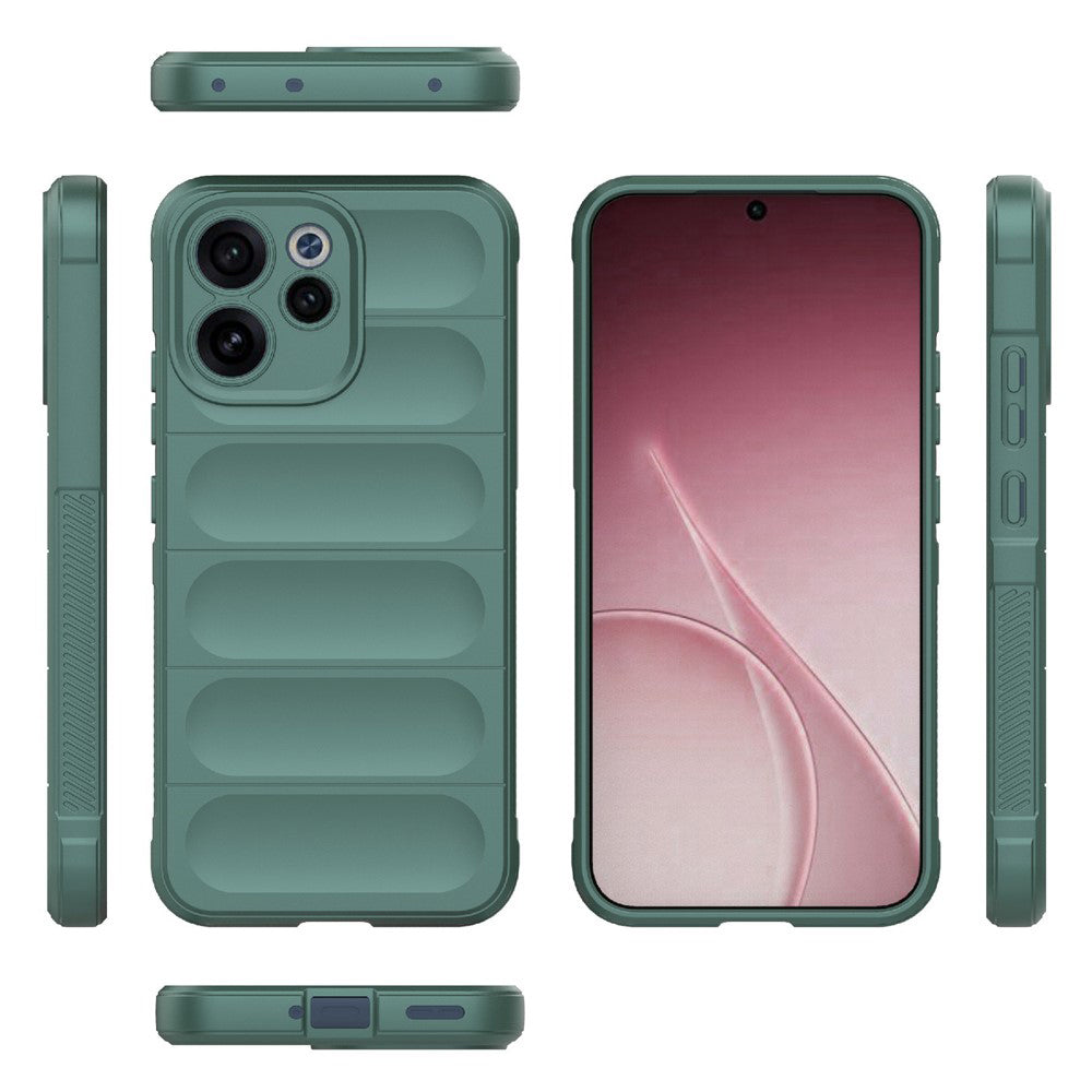 Custodia per Oppo Reno15 FS / Reno15 F, Techsuit, Magic Shield, Verde