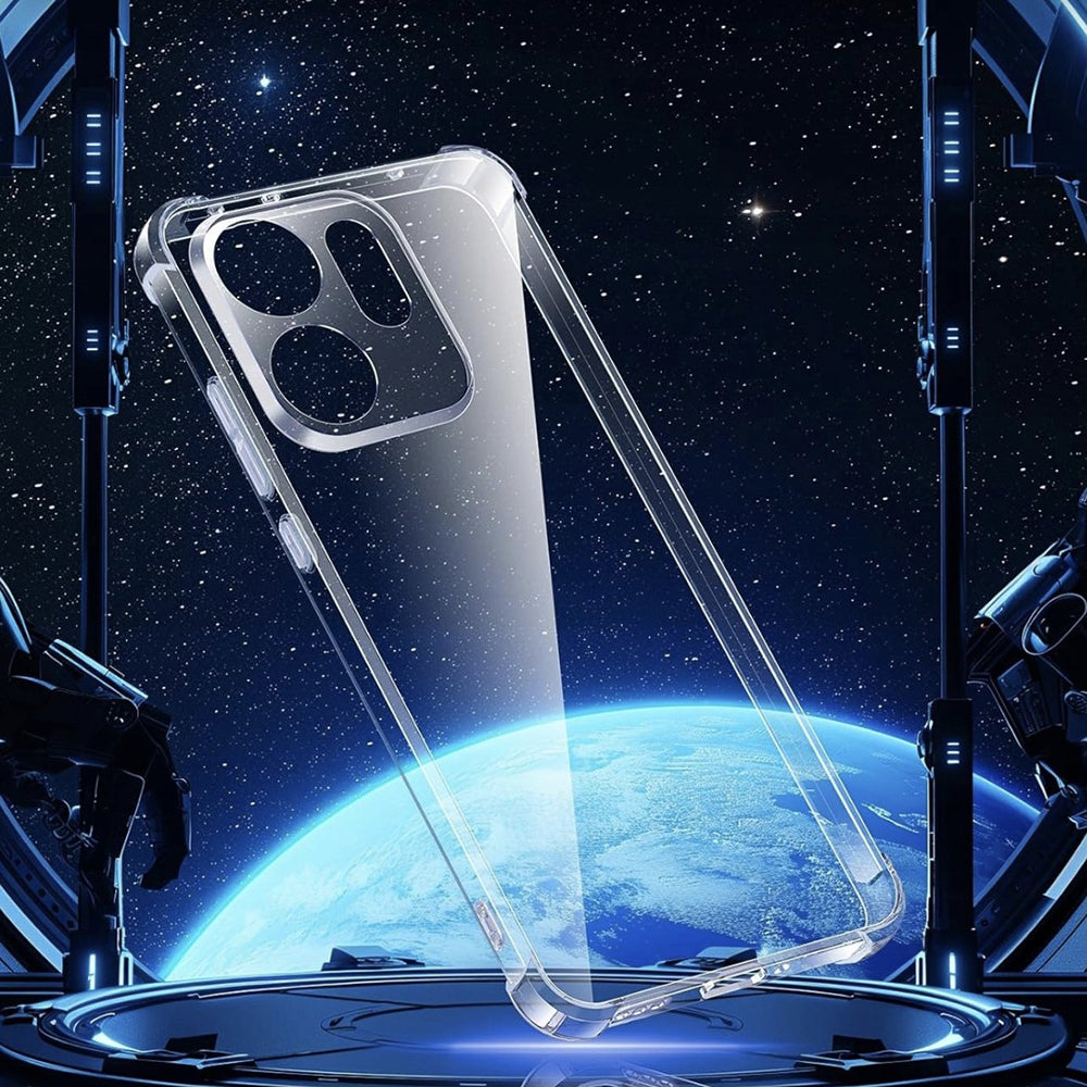 Custodia per Oppo Reno15 FS / Reno15 F, Techsuit, Shockproof Clear, Trasparente