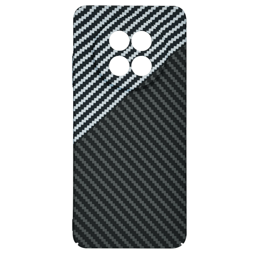 Custodia per Realme 12x / 12, Techsuit, Carbonite FiberShell, Nero Grigio