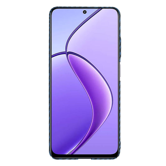 Custodia per Realme 12x / 12, Techsuit, Carbonite FiberShell, Turchese