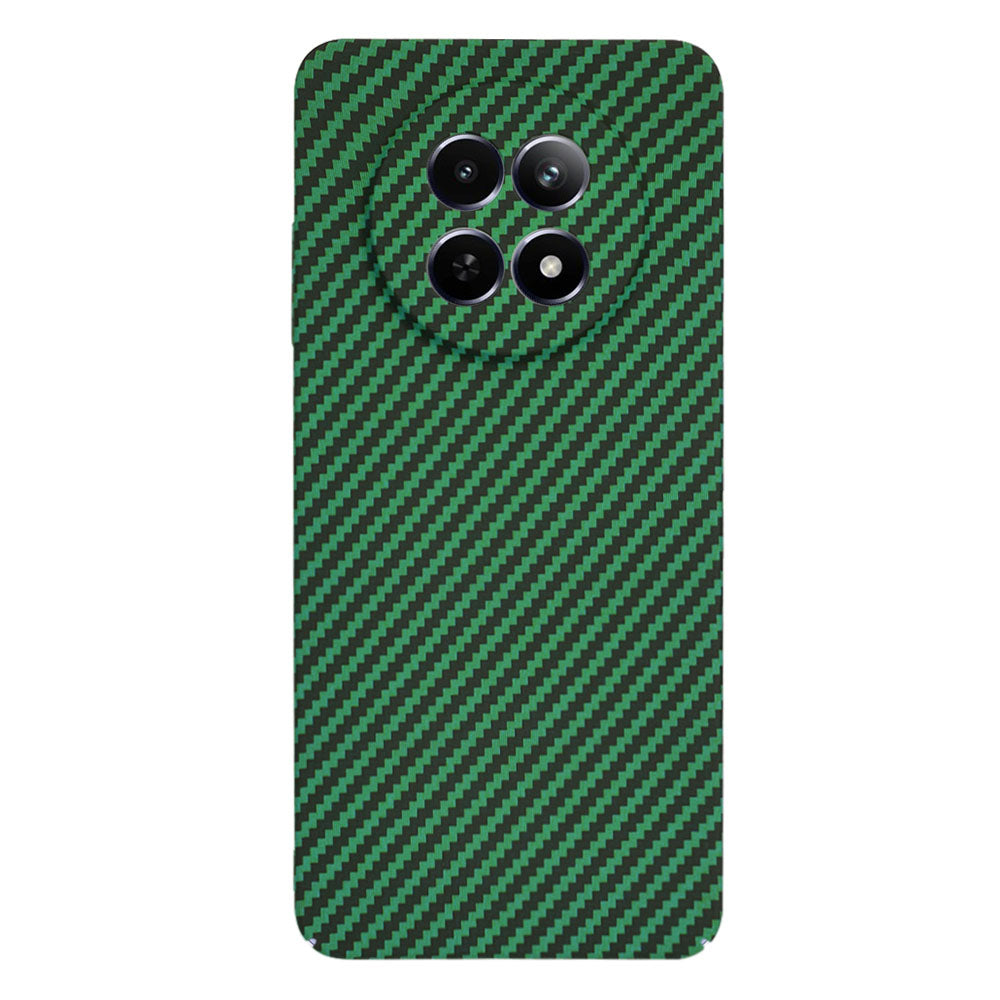 Custodia per Realme 12x / 12, Techsuit, Carbonite FiberShell, Verde