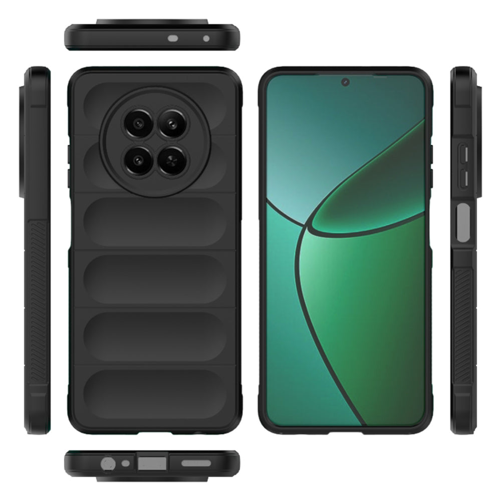 Custodia per Realme 12x / 12, Techsuit, Magic Shield, Blu