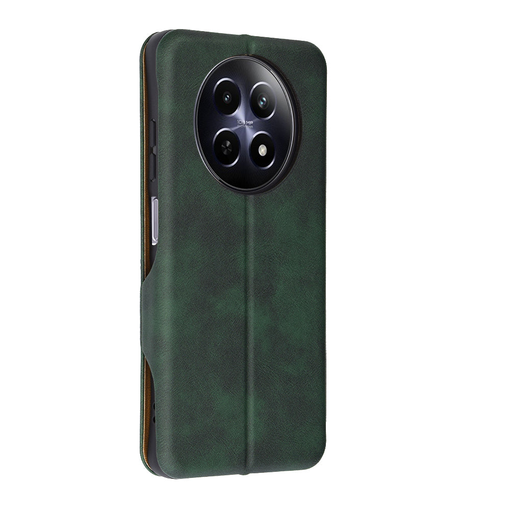 Custodia per Realme 12x / 12, Techsuit, Safe Wallet Plus, Verde