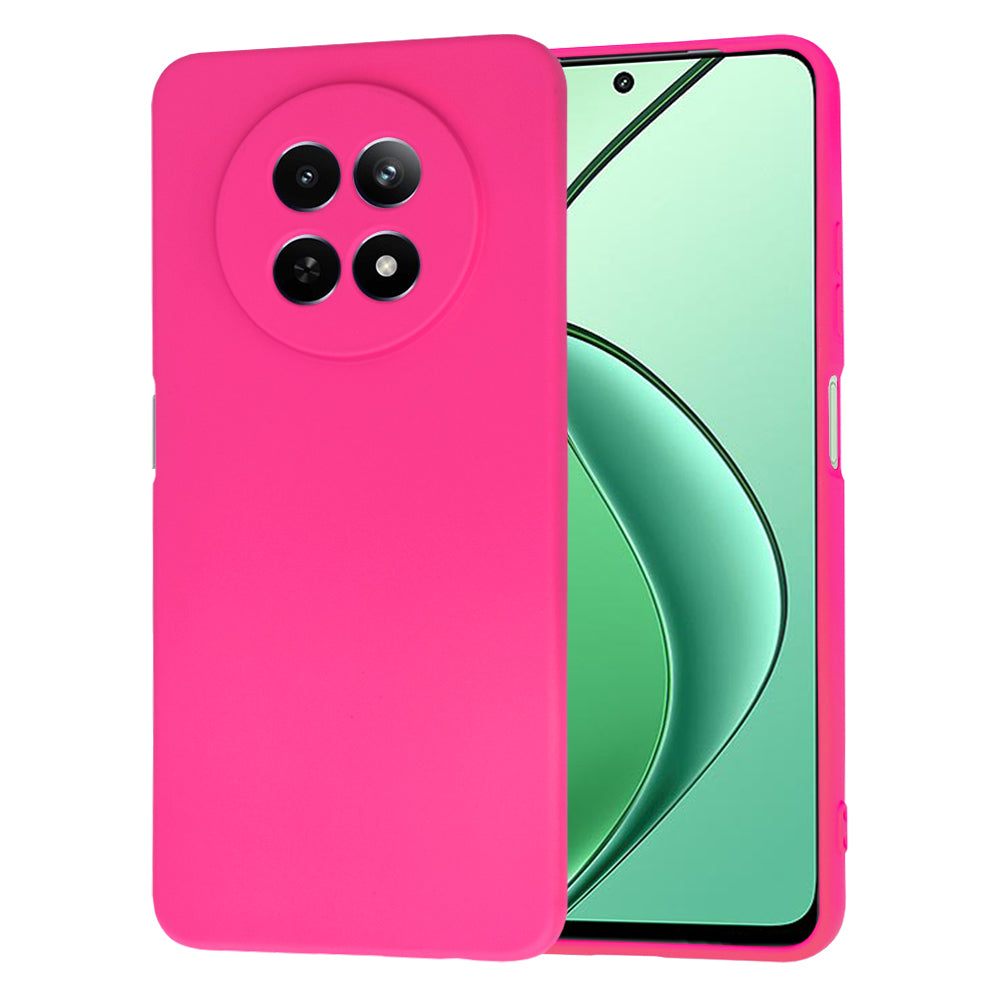 Custodia per Realme 12x / 12, Techsuit, SoftFlex, Rosa Scuro