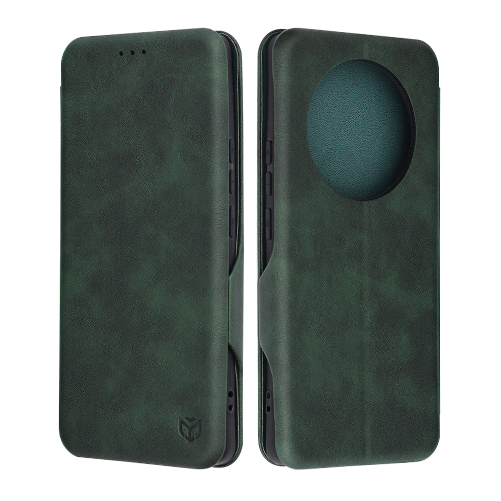 Custodia per Realme 13 Pro / 13 Pro+, Techsuit, Safe Wallet Plus, Verde