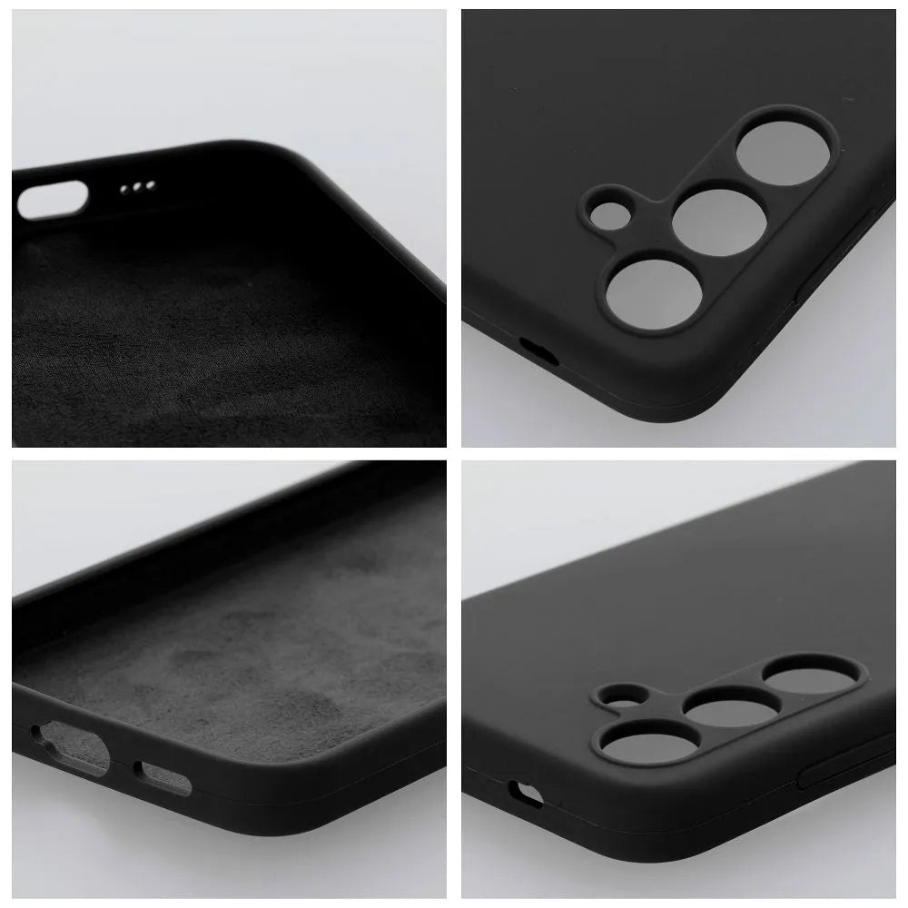 Custodia per Realme 14 Pro+, OEM, Silicone, Nera
