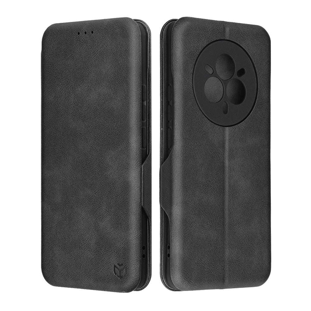 Custodia per Realme 14 Pro+, Techsuit, Safe Wallet Plus, Nera
