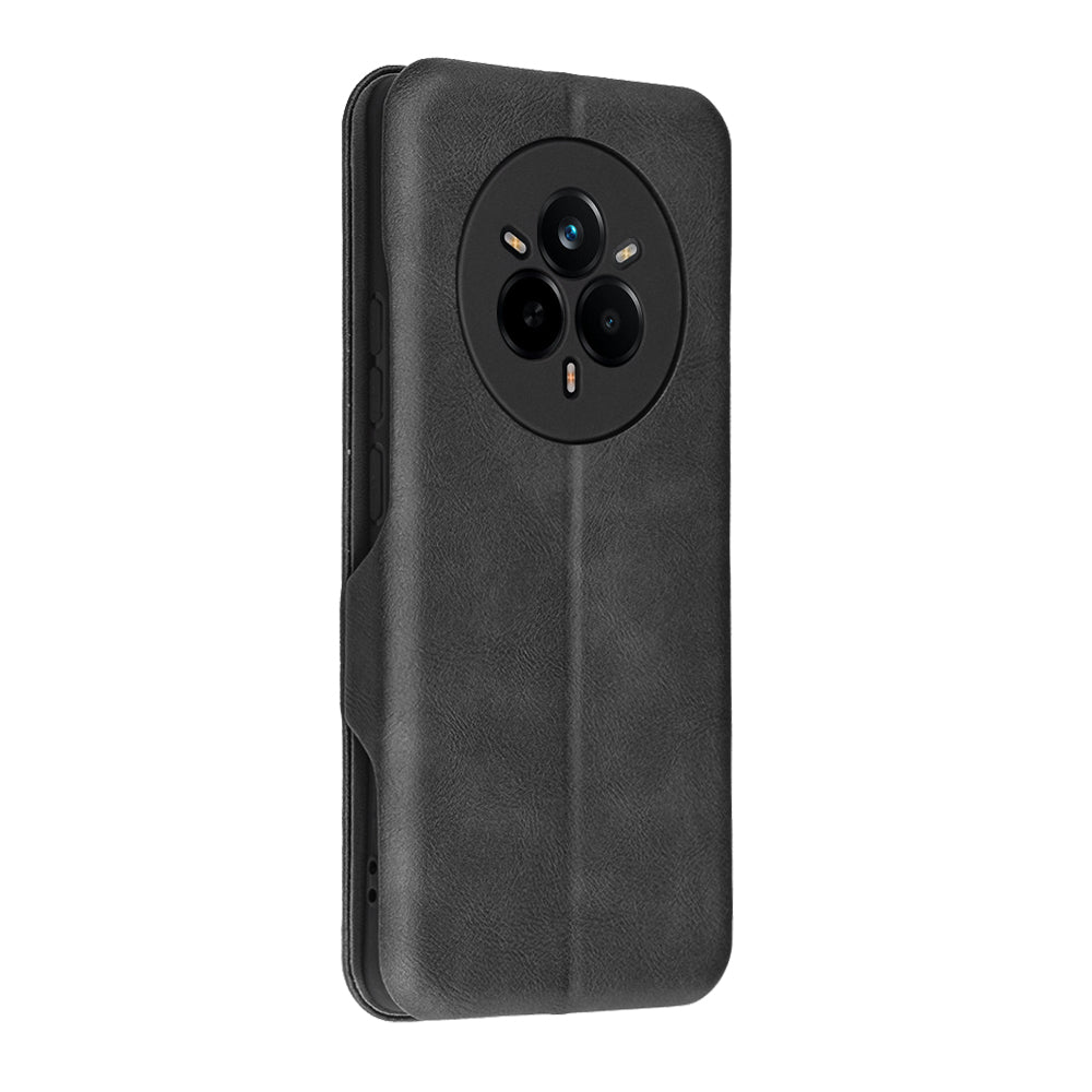 Custodia per Realme 14 Pro, Techsuit, Safe Wallet Plus, Nera