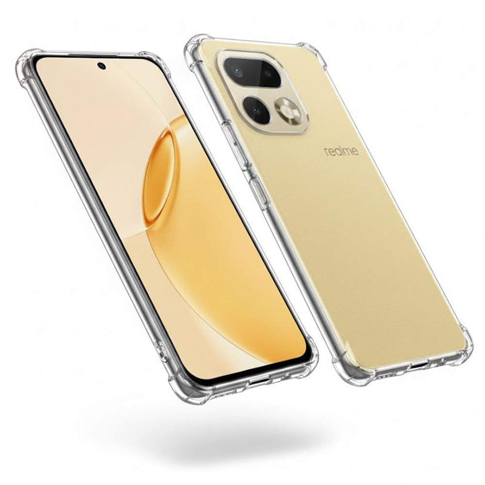 Custodia per Realme 16 Pro+, Techsuit, Shockproof Clear, Trasparente
