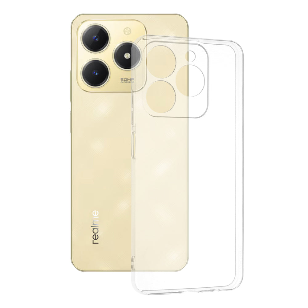 Custodia per Realme C61, Techsuit, Chiara, Trasparente