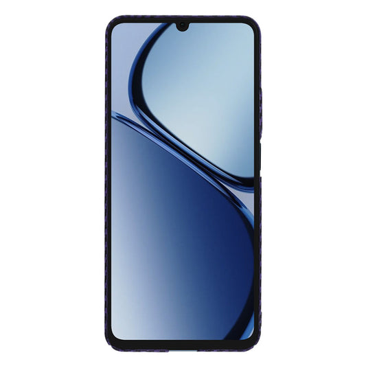 Case for Realme C63 / C61, Techsuit, Carbonite FiberShell, Purple