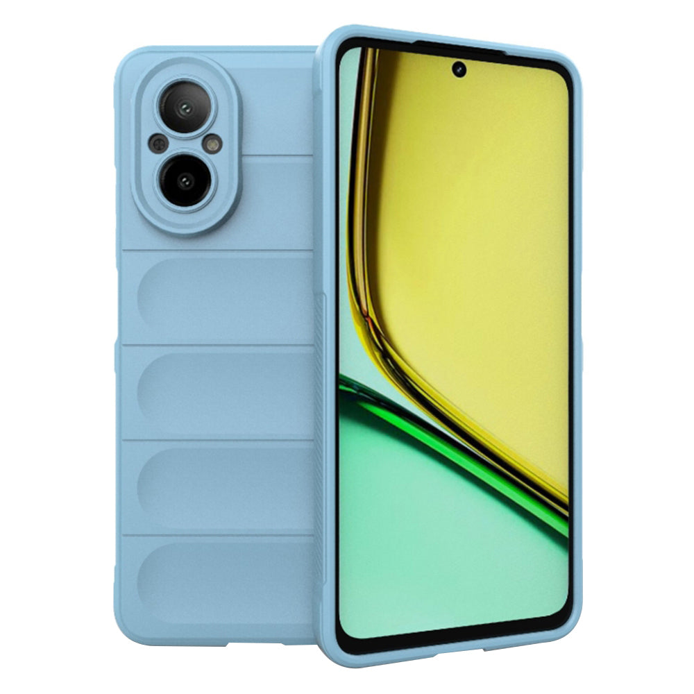 Custodia per Realme C67 4G, Techsuit, Magic Shield, Blu